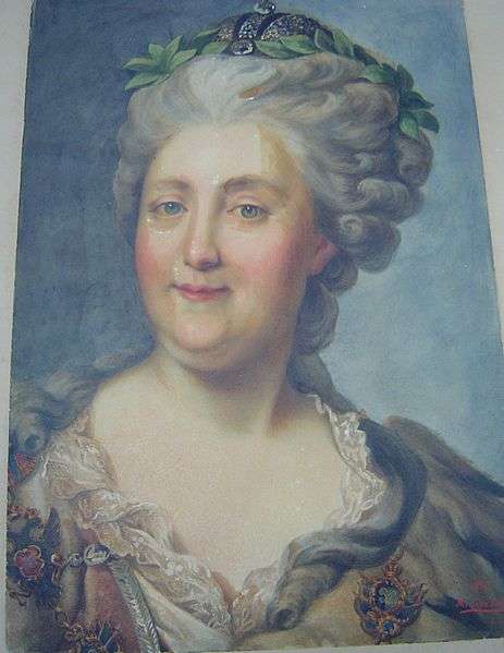 Екатерина Вторая. портрет