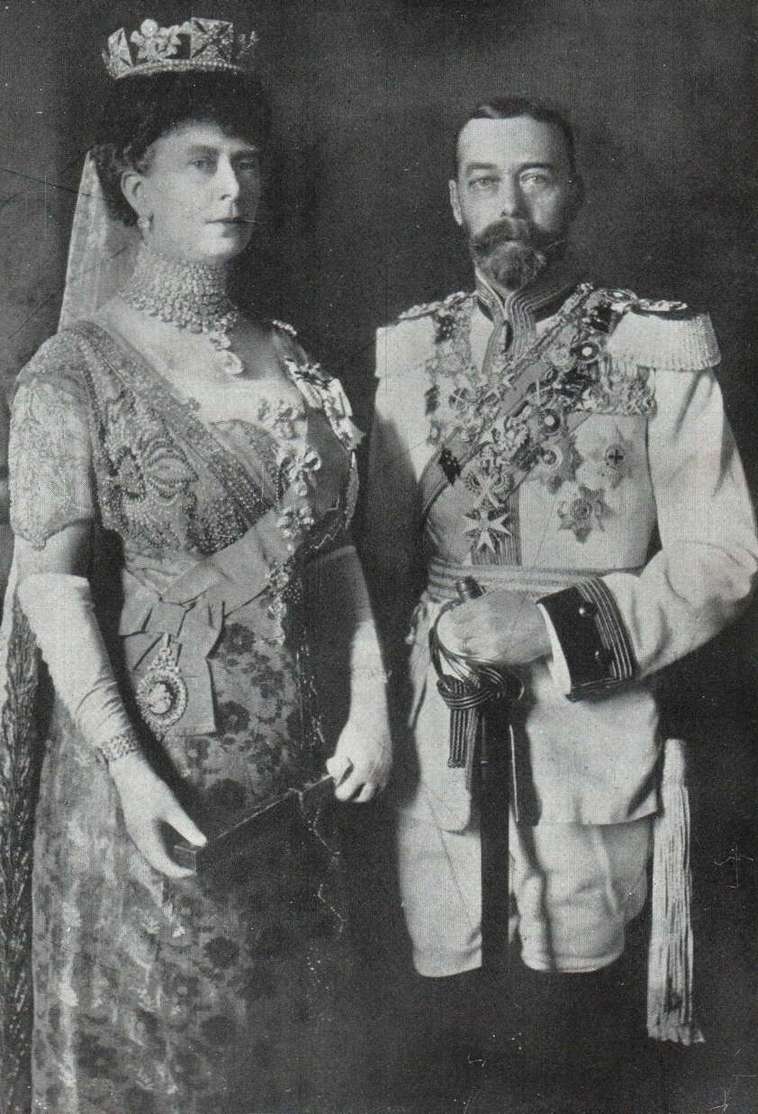 Георг 5 с женой