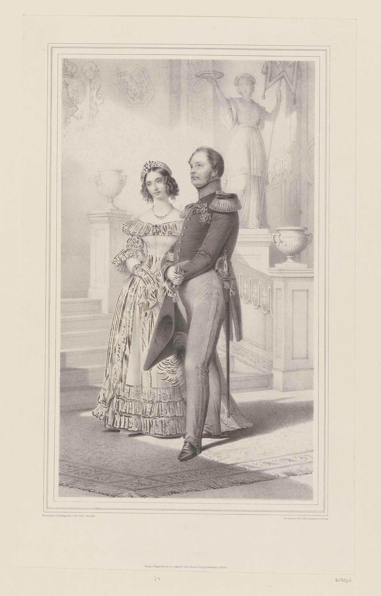 Фридрих Вильгельм 4 с женой